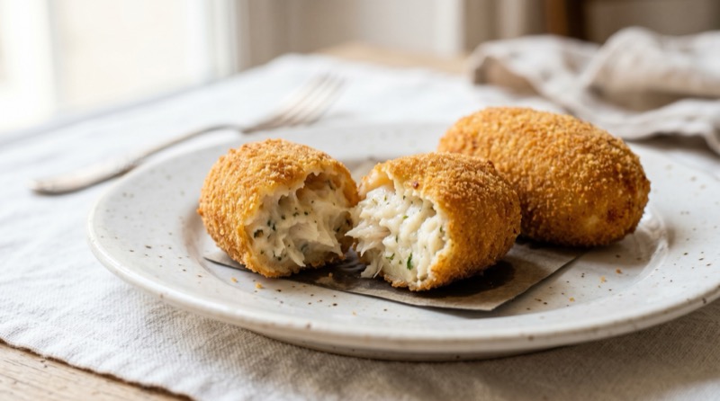 Croqueta La Nîmoise à la Brandade de Morue - Atelier SOLER